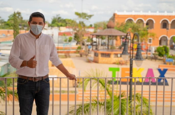 Diego Ávila solicita licencia para competir por un nuevo período al frente del Ayuntamiento de Tekax