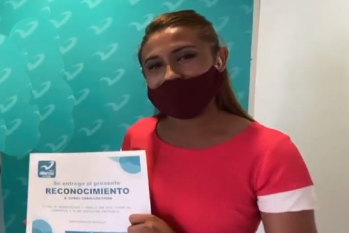  “No sólo soy la voz de la comunidad transgénero, soy la voz del sur de Mérida”: Coral Ceballos, candidata a regidora de Nueva Alianza Yucatán 