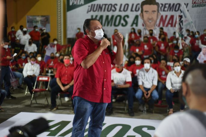 “El PRI va a entrar al Palacio Municipal de Mérida el 6 de junio
