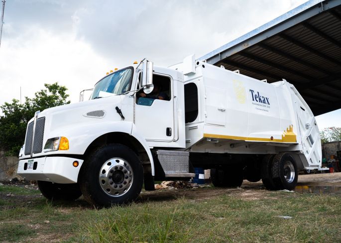 Tekax estrenará moderno camión recolector de basura