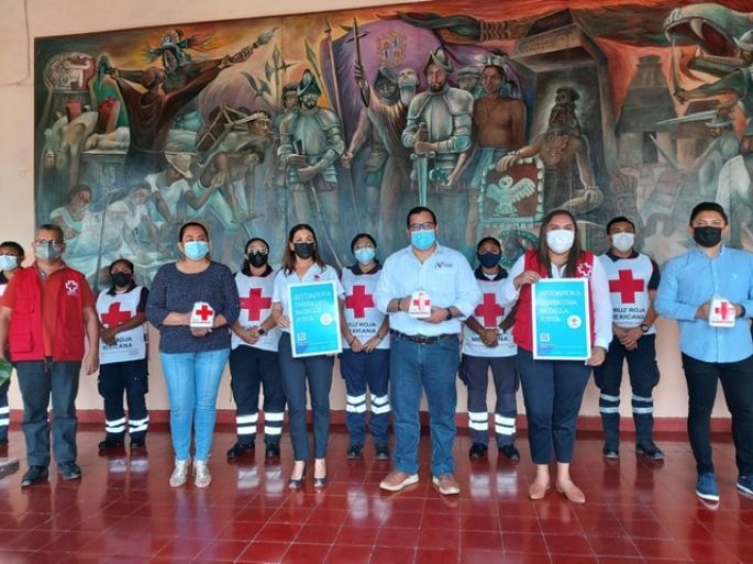 Arranca en Valladolid la Colecta Anual Nacional de la Cruz Roja Mexicana
