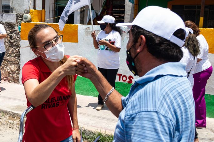 El Sur es prioridad: Alejandra Rivas