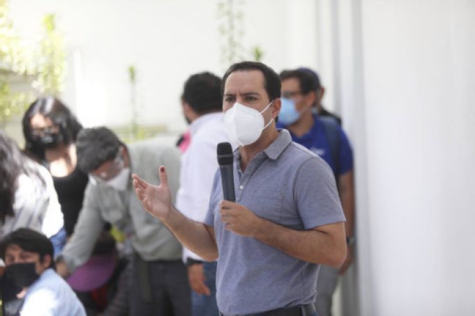 Salgamos a votar con la tranquilidad de que es un proceso ordenado, seguro y con todos los protocolos de salud: Gobernador Mauricio Vila Dosal 