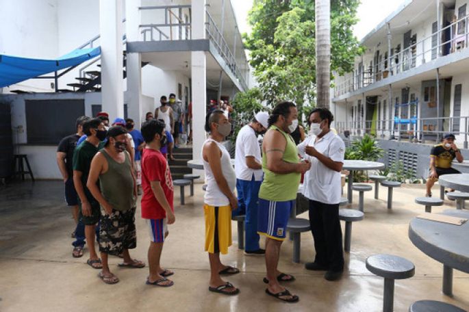 Toda la población penitenciaria del estado ya cuenta con la vacuna contra el Coronavirus