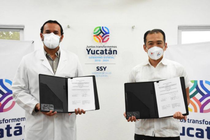 Yucatán une esfuerzos con Japón para brindar una mayor y mejor atención médica a los yucatecos