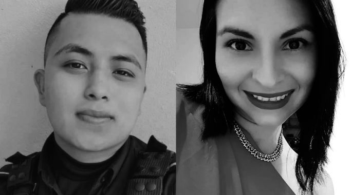 Crespón de luto: La muerte de un policía héroe, impidió la fuga de tres feminicidas