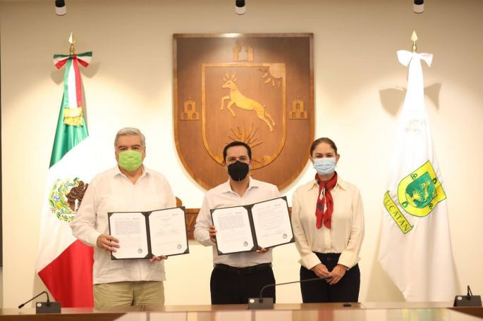 Gobierno del Estado establece convenio con el Instituto para Devolver al Pueblo lo Robado del Gobierno federal
