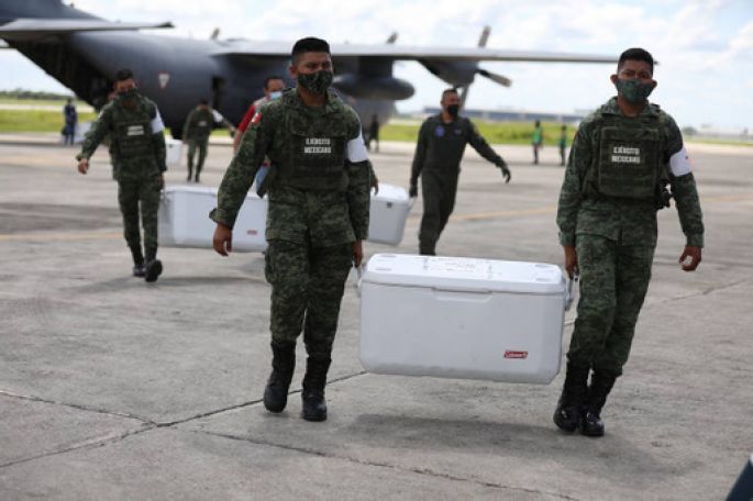 Más de 151,000 dosis de vacuna contra el Coronavirus llega a Yucatán