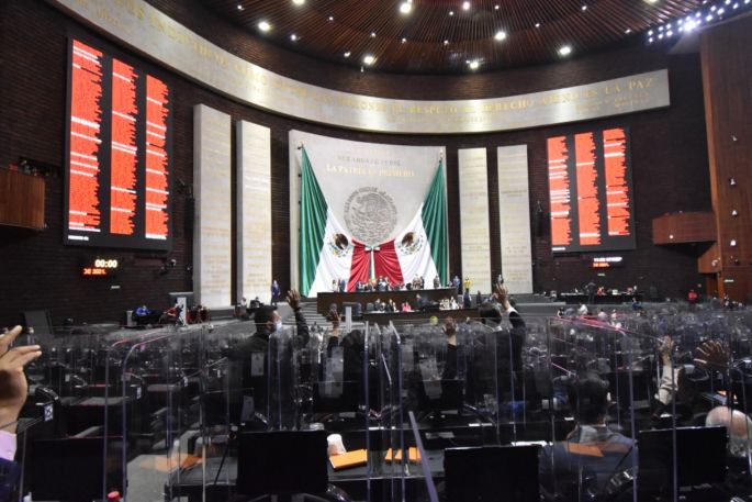 Remite la Cámara de Diputados al Ejecutivo federal la Ley Federal de Revocación de Mandato