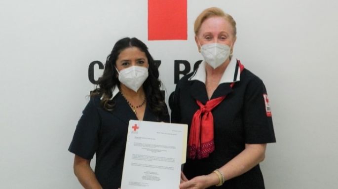 Nombran nueva Coordinadora Local de Damas Voluntarias de Cruz Roja Mexicana