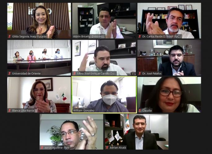 Instaló el Inaip Yucatán la Red Local de Socialización del DAI, edición 2021