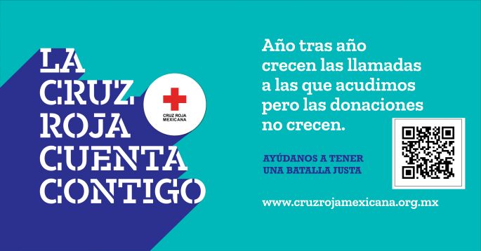 Exhortan a la sociedad a solidarizarse con la Cruz Roja Mexicana