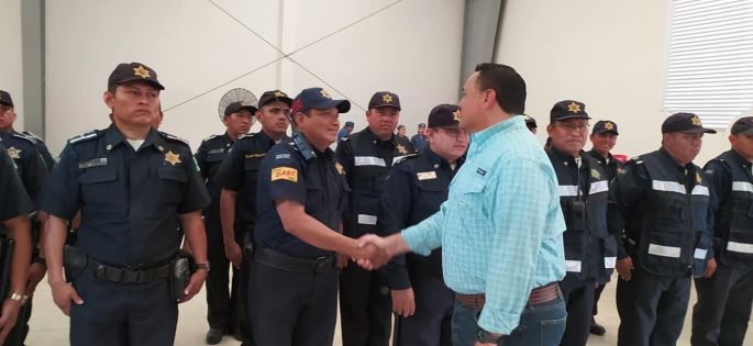 Se reivindicó la confianza de la Policía Municipal de Mérida: Renán Barrera 
