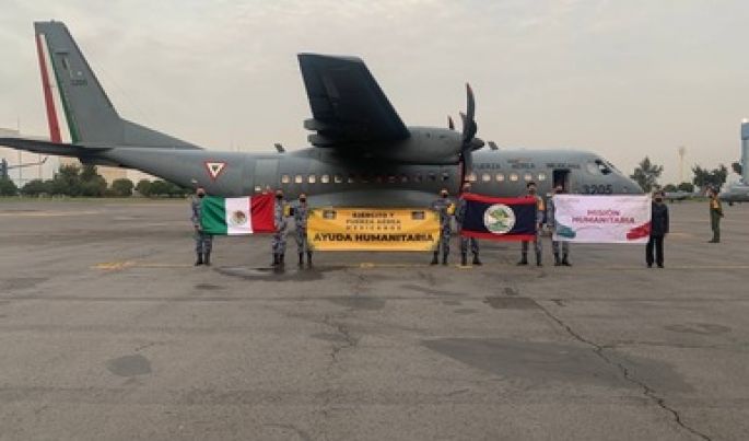 México dona 100 mil dosis de vacunas contra COVID-19 a Belice