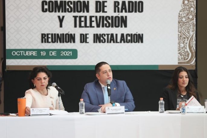 Declaran formalmente instalada la Comisión de Radio y Televisión en la Cámara de Diputados 