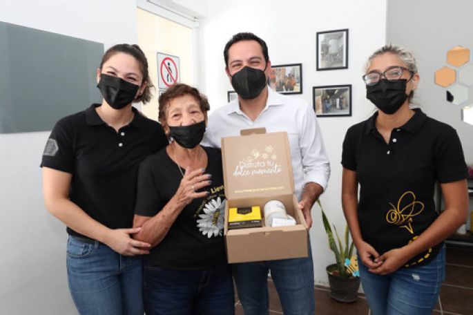 Emprendedores yucatecos siguen recibiendo el respaldo del Gobernador Mauricio Vila Dosal para impulsar sus negocios y salir adelante