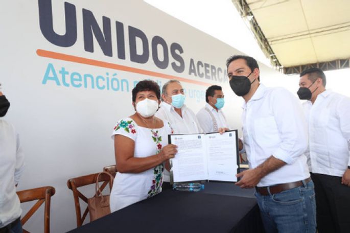 Anuncia el Gobernador Mauricio Vila nueva etapa del programa Médico 24/7 con el acercamiento de servicios de ultrasonido