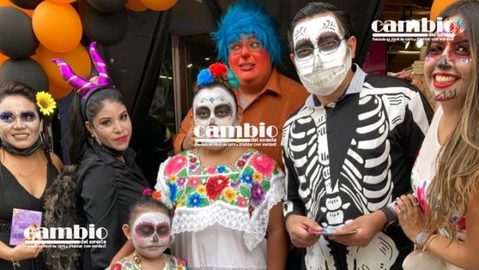 Ambiente de Halloween en comercios del Centro Histórico