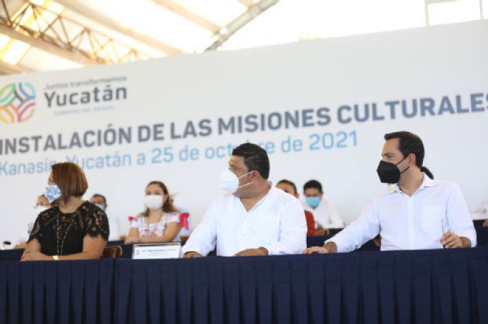 El Gobernador Mauricio Vila Dosal impulsa el desarrollo de las comunidades a través de las Misiones Culturales