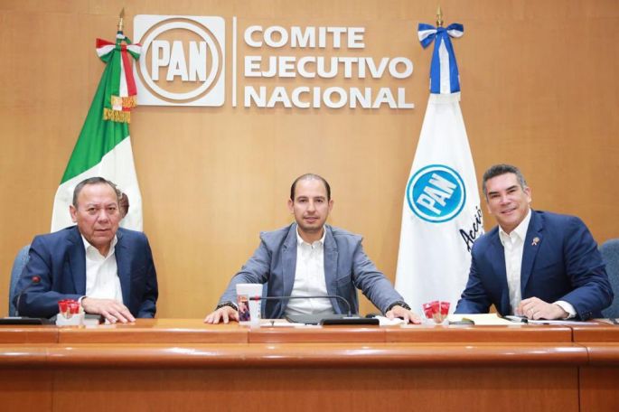 Se reunieron dirigentes de Va por México para analizar temas de la agenda nacional y legislativa