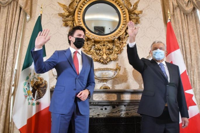 México y Canadá reafirman lazos de cooperación en reunión bilateral; son pueblos hermanos: presidente AMLO