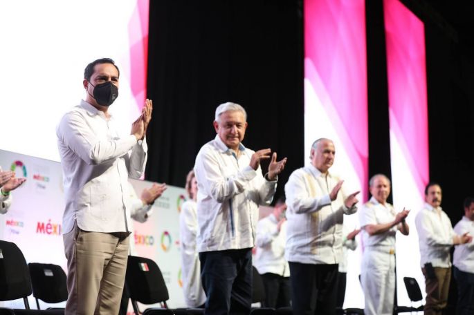 Yucatán, ejemplo nacional en recuperación de empleos: presidente Andrés Manuel López Obrador