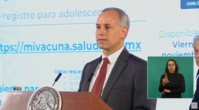 Anuncian vacunación contra Covid-19 en menores de 15 a 17 años sin comorbilidades