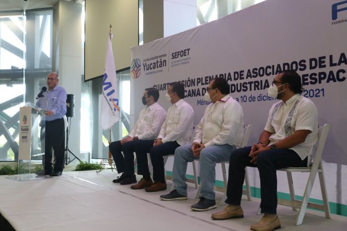 Yucatán cuenta con potencial para el desarrollo de la industria aeroespacial