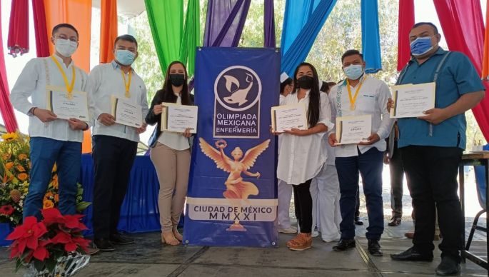 Ganan el oro en Olimpiada de Enfermería