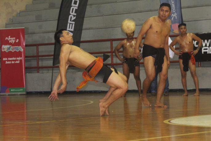 Comienza el Mundial de Pelota Maya, en el Gimnasio Polifuncional