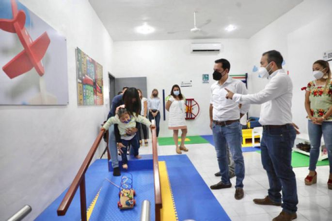 Yucatán, a la vanguardia en rehabilitación pediátrica