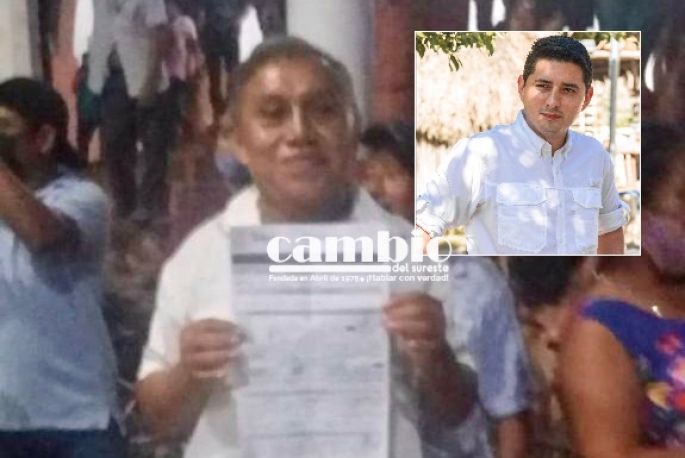 Pierde el candidato del alcalde Diego Ávila de Tekax, en las elecciones en la comisaría de Xaya