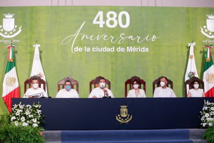 Mérida celebra sus 480 años de fundación con una comunidad comprometida con su Municipio