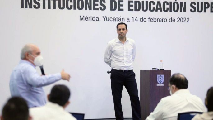 Dialoga el Gobernador Mauricio Vila Dosal con directores y rectores de universidades públicas y privadas