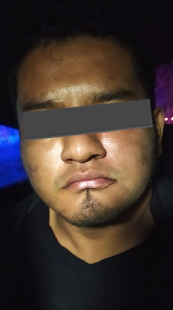Detenido y remitido a FGE por dañar paradero de autobuses Va y Ven