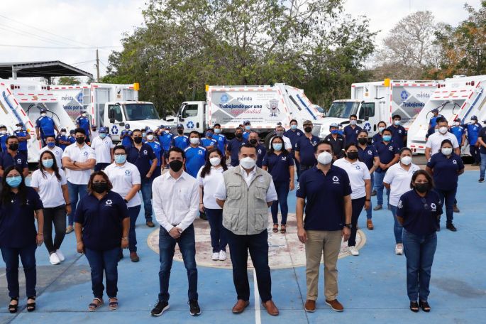 El Ayuntamiento de Mérida continúa preservando un Municipio saludable a través de la mejora en el servicio de recolección de basura