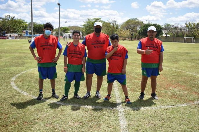 Se realiza con éxito la Copa Santos para personas con discapacidad