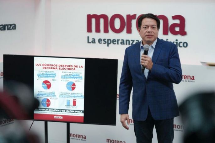 MORENA denunciará penalmente a legisladores que votaron contra la reforma eléctrica 