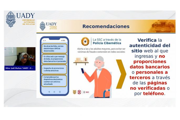 Capacitan a adultos mayores para evitar ciberfraudes  
