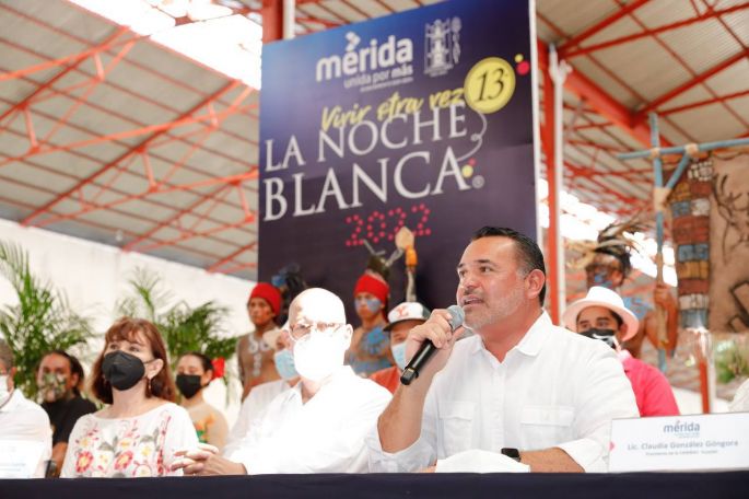 La Noche Blanca es el éxito de vivir en una sociedad en paz, señala el Alcalde Renán Barrera
