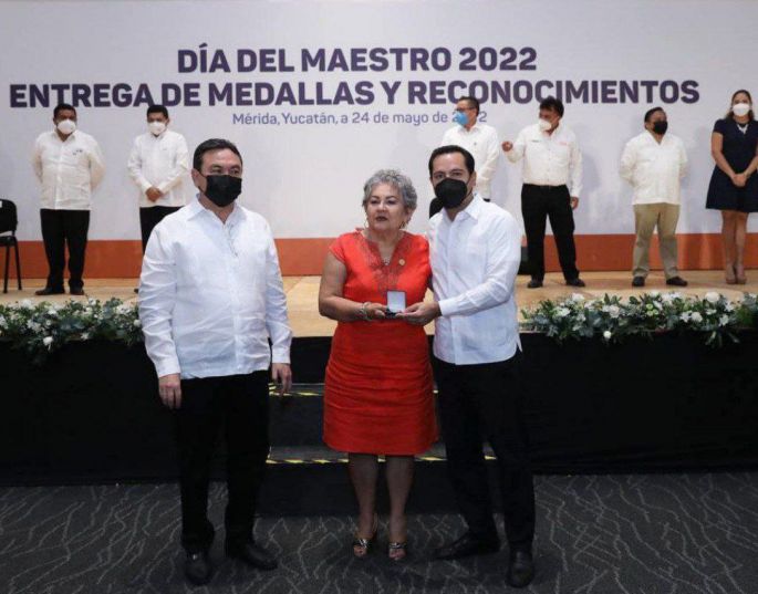 Reconoce el Gobernador Mauricio Vila Dosal el esfuerzo, dedicación y entrega de las maestras y maestros de Yucatán   