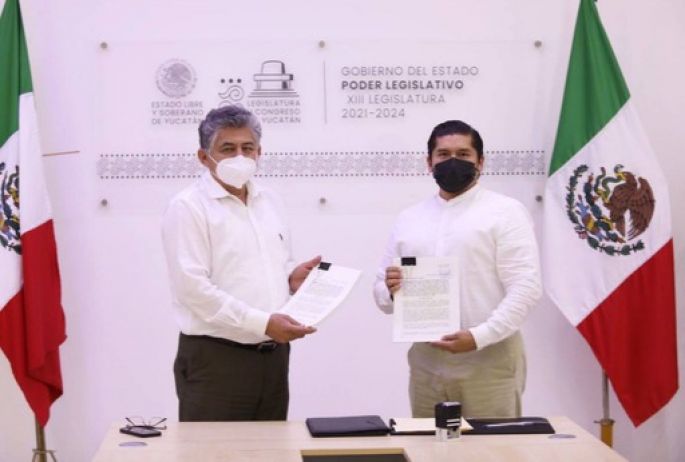 Para combatir a la mafia inmobiliaria, envía el Gobernador Mauricio Vila al Congreso del Estado adecuaciones a la Ley Notarial 