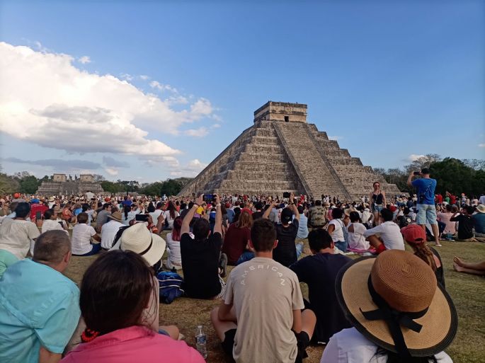Chichén Itzá se consolida como el sitio turístico más visitado de Yucatán; en el segundo trimestre de este año recibió casi 540,000 turistas