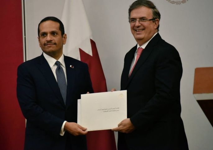 Marcelo Ebrard recibe invitación oficial para que AMLO asista al Mundial de Qatar