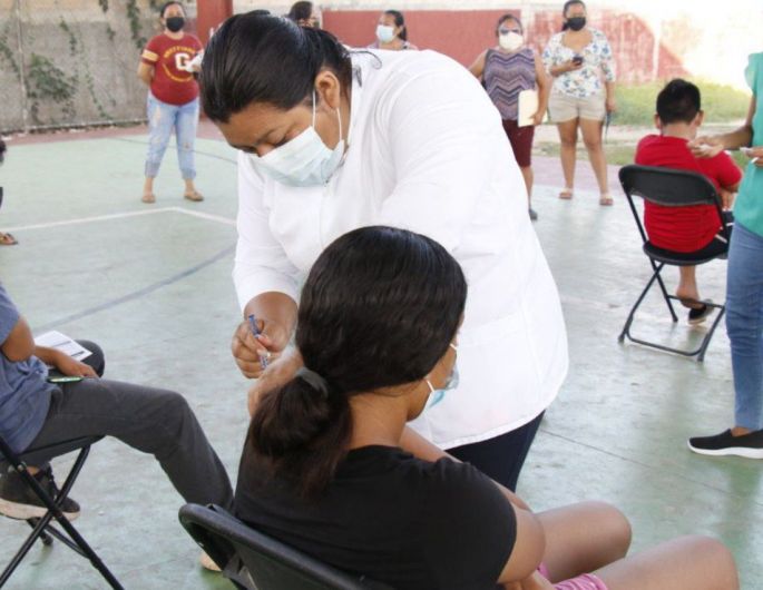 Nueva jornada de vacunación para menores de 5 a 11 y adolescentes de 12 a 17 años de edad en 60 municipios del interior del estado