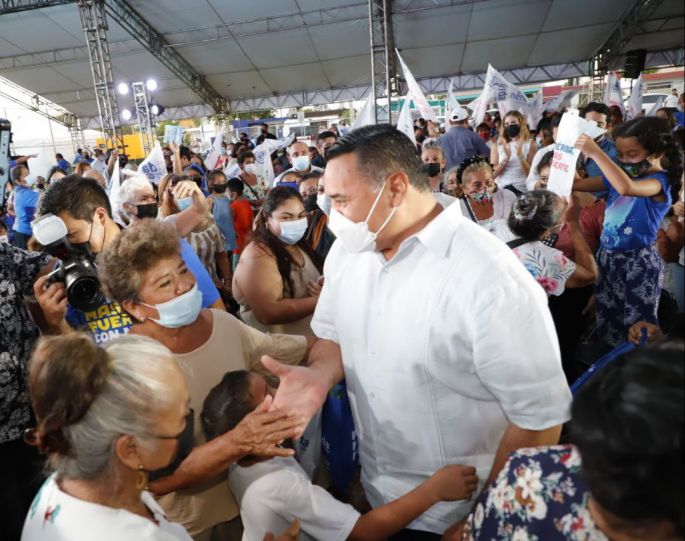 El Alcalde Renán Barrera presenta su Primer Informe de Gobierno ante vecinos del Oriente de la ciudad