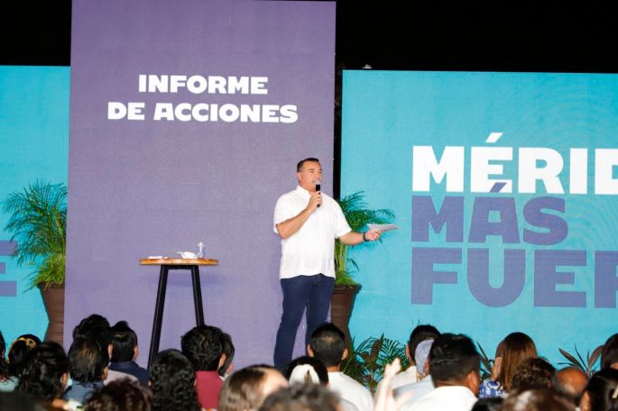 Una Mérida más fuerte, gracias al trabajo en conjunto del gobierno municipal y las y los ciudadanos.