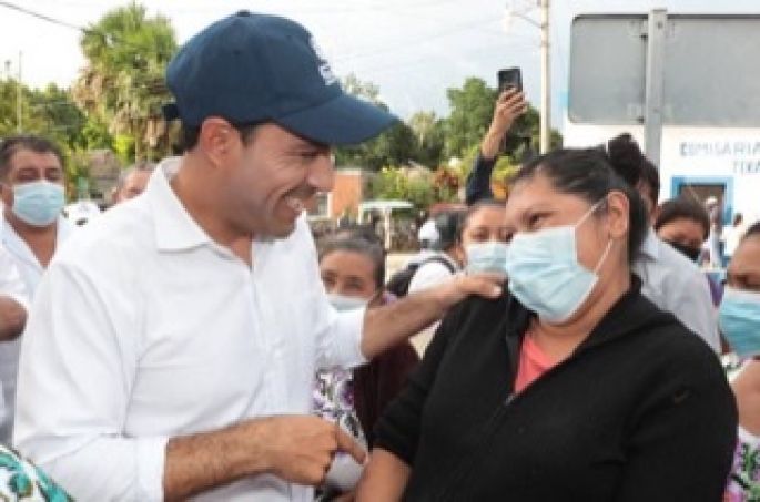 El Gobernador Mauricio Vila Dosal continúa mejorando la alimentación y economía de familias del sur de Yucatán