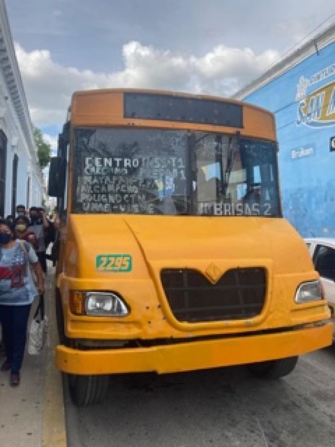 Camionero de la ruta Brisas maltrató a pasajeros; "Me valen los inspectores del Transporte", dice
