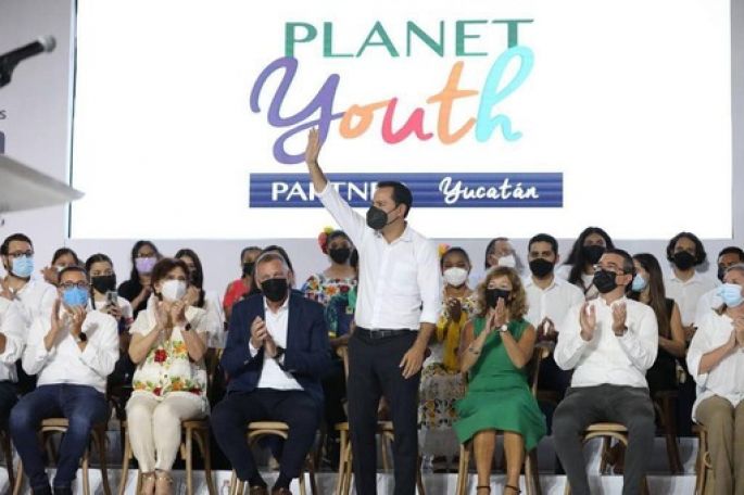 Presenta el Gobernador Mauricio Vila Programa Juventudes Yucatán, Planet Youth, para prevenir adicciones en niñas, niños y jóvenes